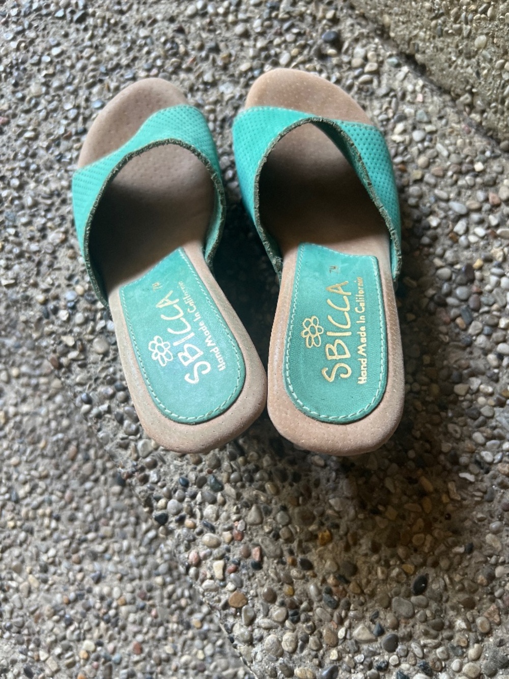 Leather platform